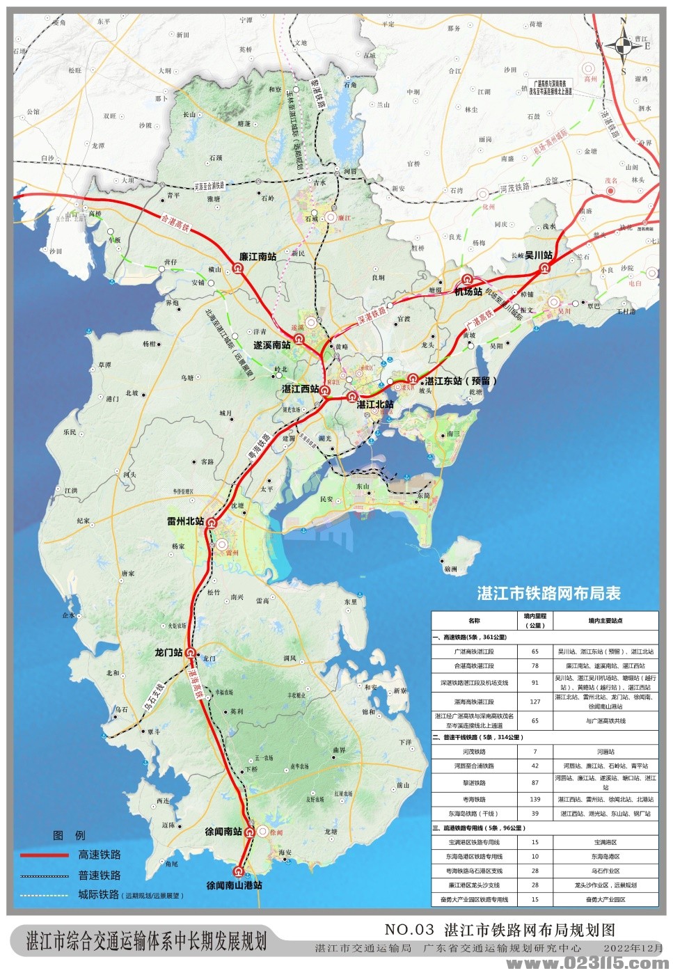 湛海高铁规划图