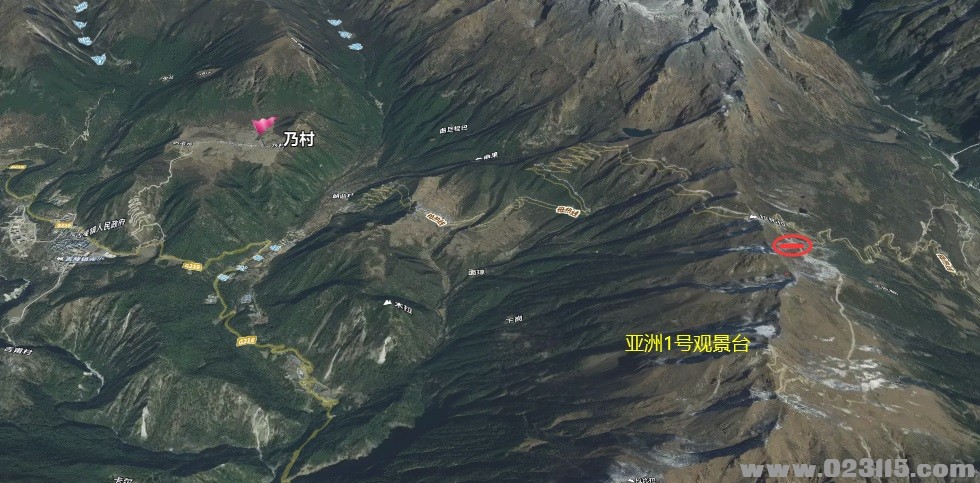 中尼边境的亚洲一号观景平台(西藏吉隆沟)关闭了